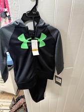 Under Armour UAFEI44EC-001 2 Piece Set Hoodie And Pants Size 12 Month