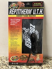 Zoo Med ReptiTherm UTH - Under Tank Heater 50-60 Gallon 8"x18" New 