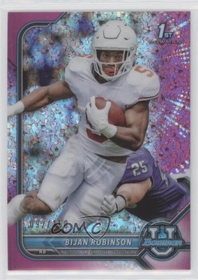2021 Bowman U Chrome Prospects Fuchsia Mini-Diamond Refractor Bijan Robinson qf8