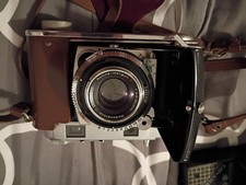 Great Kodak Retina IIC Camera w/Case, Strap UNTESTED, Very Clean Inside