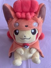 Pokemon Pikachu Plush Toy with Vulpix Poncho 2017