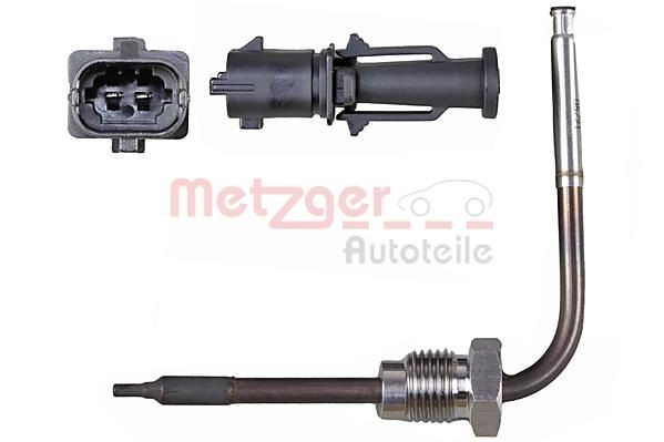 Sensor Abgastemperatur Metzger 0894861 FÜR Opel Saab Temperatursensor Auspuff-image