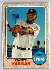 2017 Topps Heritage #304 Kennys Vargas Minnesota Twins