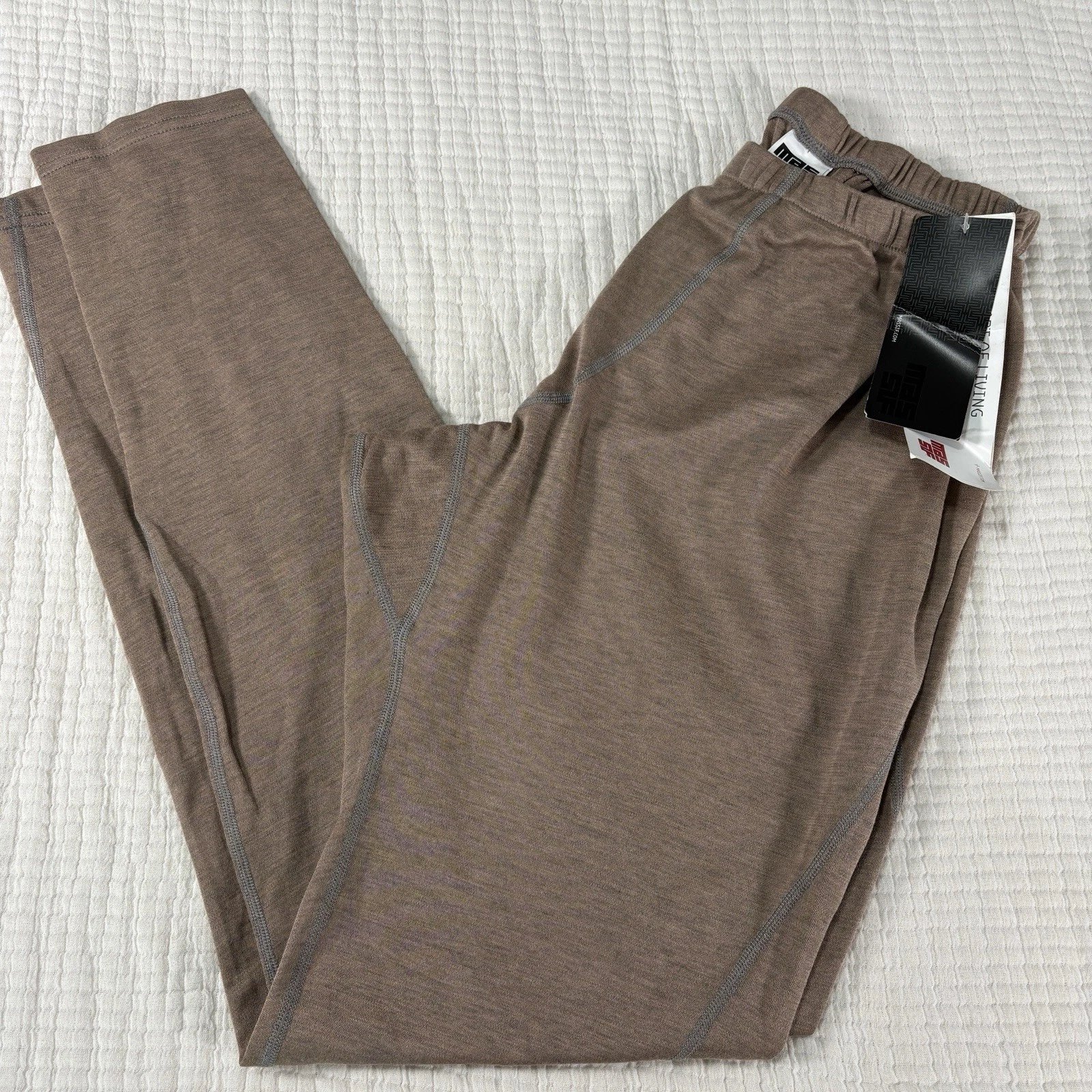 Massif Hot Johns Pants Large Brown Tan Nomex FR Flame Resistant Base Layer USA