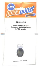 QBT49176 1:48 Quickboost MiG-21MF/SMT Fishbed Exhaust Nozzle Cover (EDU kit)