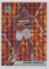 2019-20 Panini Mosaic Rookies Reactive Orange Prizm Admiral Schofield #202 0u46