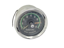 Pontiac 8,000 RPM Tachometer OEM 65-66 Fullsize GM RPM Gauge  Muscle Car 6411753