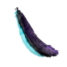 Pawstar Full Wild Wolf Tail - furry partial fursuit costume cosplay