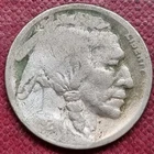 1921 S Buffalo Nickel 5c Circulated Details KEY DATE #98054