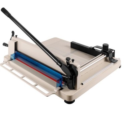 12'' Heavy Duty Guillotine Paper Cutter 500 Sheet Capacity, A4 Paper Trimmer, ...