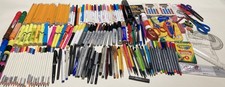 Mega Back to School Supply Bundle 200 Items Pens Pencils Scissors Calculator