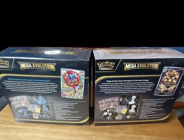 Mega Evolution Gardevoir & Lucario Pokemon Center Elite Trainer Box ETB Pair Set - Image 2 of 2