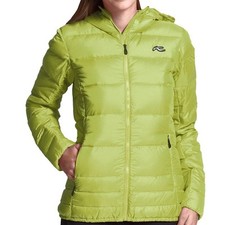 Kjus Cypress Hooded Down Jacket Nwt Womens Eu 36 , Usa Small $399