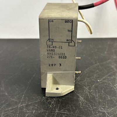 28-49-01  VARO MH1326E01. HIGH VOLTAGE MULTIPLIER (untested)