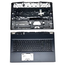 Blue Palmrest Full Colorful Backlit Keyboard For MSI 9S7-17K314 GE76 Raider 11UG