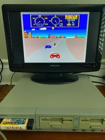 MSX 2 game Mad Rider (Carrysoft) Import Japan Complete in box, tested