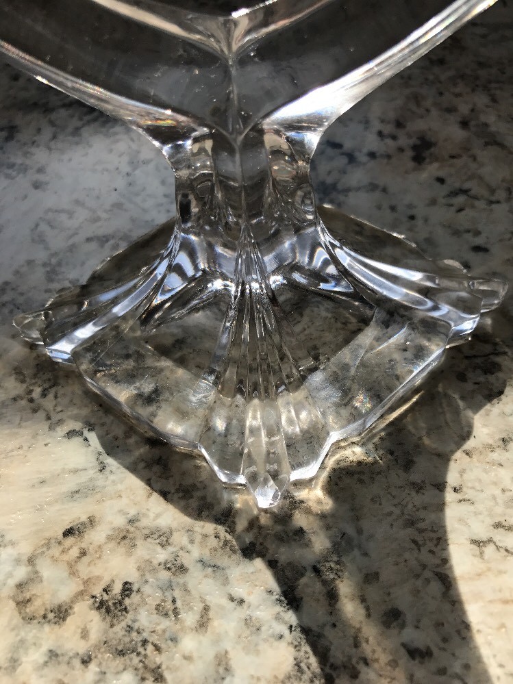 Vintage Crystal Double Candle Holder honour Crystal Slovakia eBay