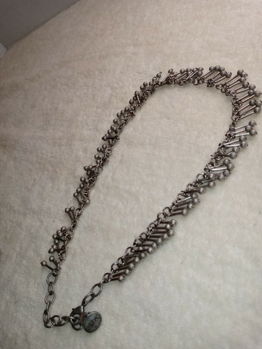 ESBE Designs by Sara Blaine Fransen Halskette Rotguss 20" Neu ohne Etikett  - Bild 6 von 8