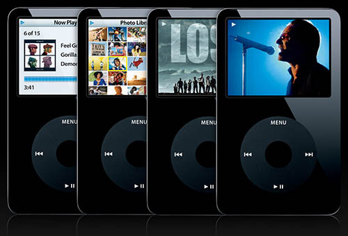 Apple iPod Classic Video 5th Generation 256GB Black (SSD + 2000mAh