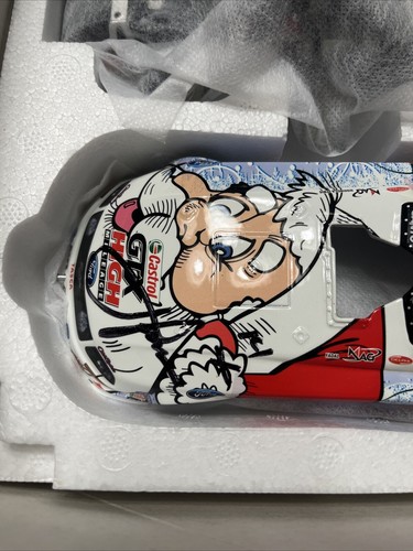 2008 Mustang John Force Christmas Car SIGNED 1/24 Summit Motorsport Park - Picture 7 of 17