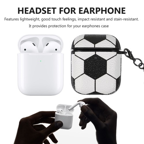 Ball-printed Earphone Cover PU Case for Wireless Headphone - 第 2/12 張圖片