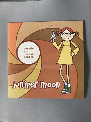 Juniper Moon    Basado En Hechos Reales single 7'' Orange MInt/Mint + insert