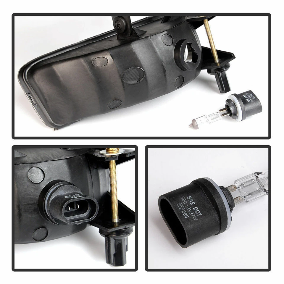 Par de luces antiniebla aptas para Chevy Silverado 00-06 Tahoe Suburban 1999-2002 Foto 3 de 4