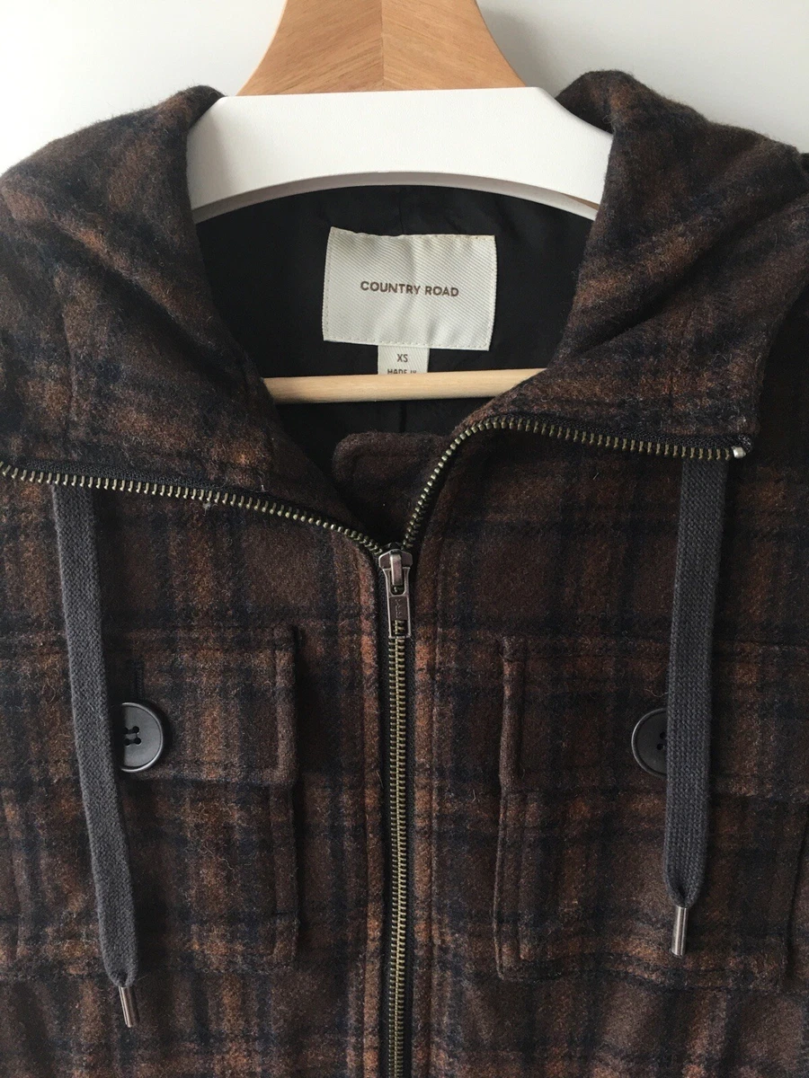 Country road check clearance coat