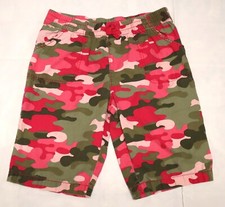 FADED GLORY Girls multicolor camouflage shorts size XL 14/16 26W x 9