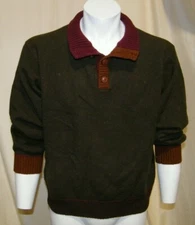 VINTAGE AVON CELLI ITALY WOOL, SILK, ANGORA, CASHMERE 4 BUTTON SWEATER SIZE 56