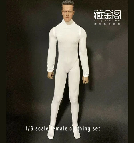 Collant tuta elastico scala 1/6 body vestiti vestibilità 12'' uomo PH TBL figura - Foto 14 di 19