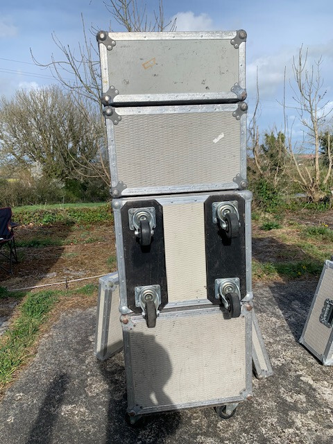 Packhorse made Professional Road/Flight Case 4U. NOW REDUCED BY 50