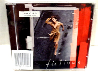 JANE BIRKIN - FICTIONS - 20.03.2006 PARIS - CD 2006 NEU UND VERSIEGELT