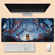 Tian Guan Ci Fu Hua cheng Xie Lian Keyboard Mouse Pad Playmat Mat 40X70CM Y13