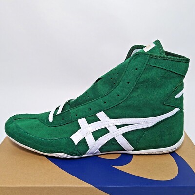 ASICS Wrestling Shoes 1083A001 Green/White EX-EO(TWR900 ASICS Wrestling Shoes 1083A001 Green/White EX-EO(TWR900