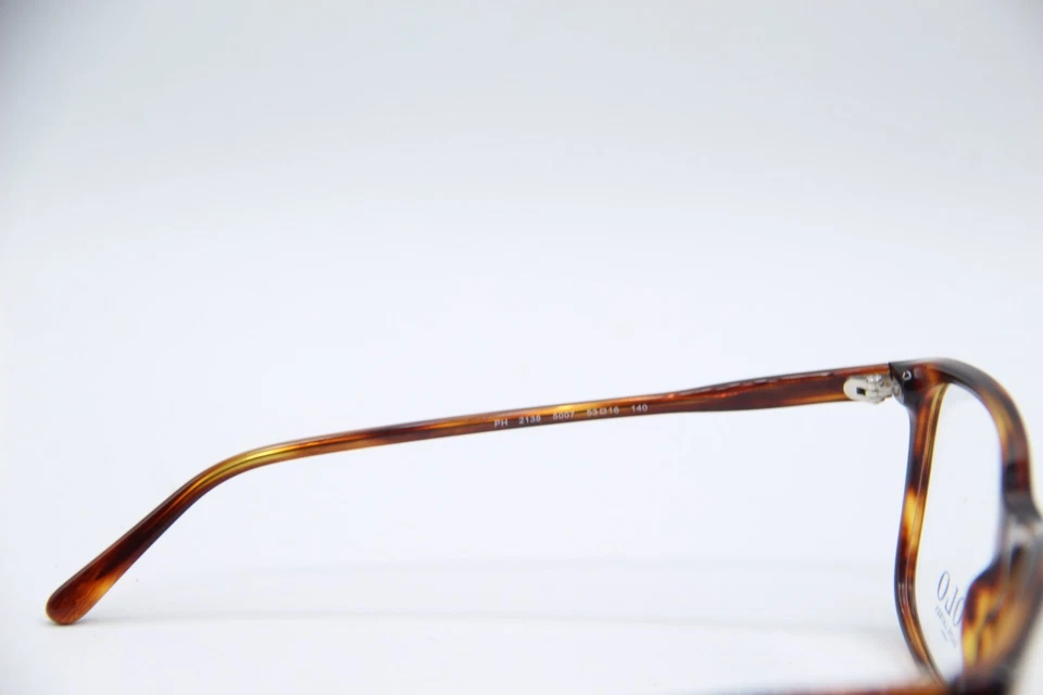 NUEVO POLO RALPH LAUREN PH 2138 5007 HABANA MONTURAS AUTÉNTICAS GAFAS 53-16 Foto 3 de 4