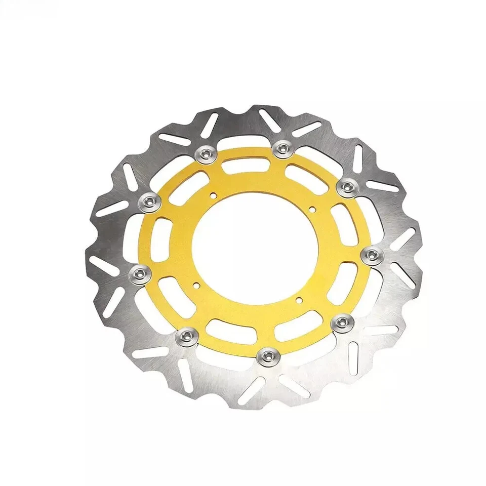 Rotor pulido freno flotante buena calidad para SUZUKI RMZ250 RMZ450 RMX450Z Foto 3 de 3