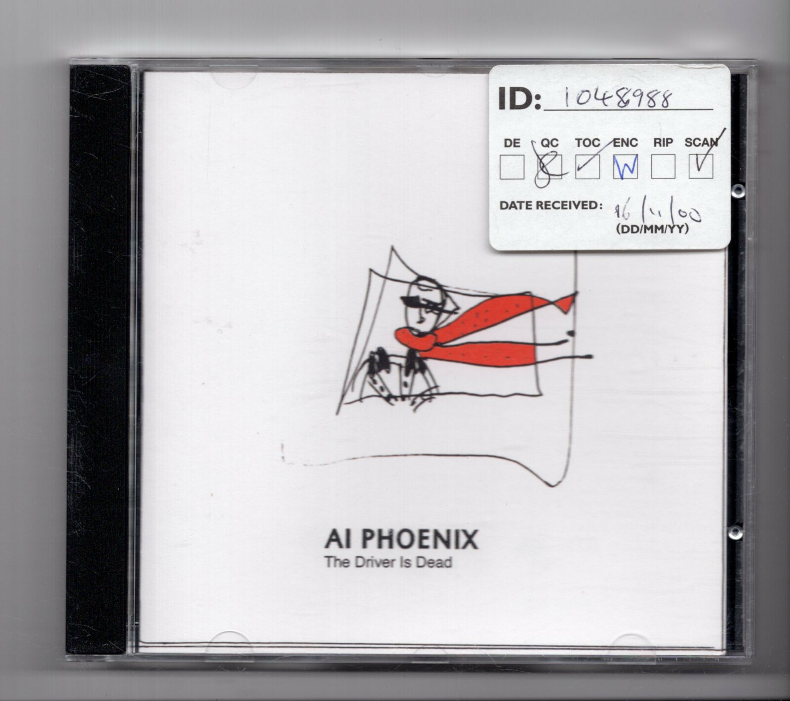 (JO386) Al Phoenix, The Driver Is Dead - 2000 CD