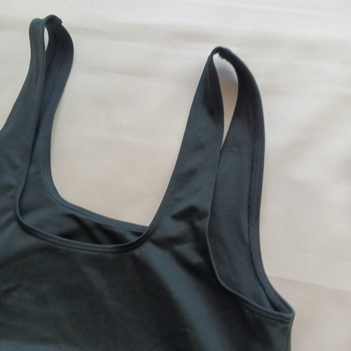 Neu mit Etikett Jenni Bralette Größe MEDIUM (8-10) schwarz Spandex Pullover Schaufel Hals - Bild 8 von 9