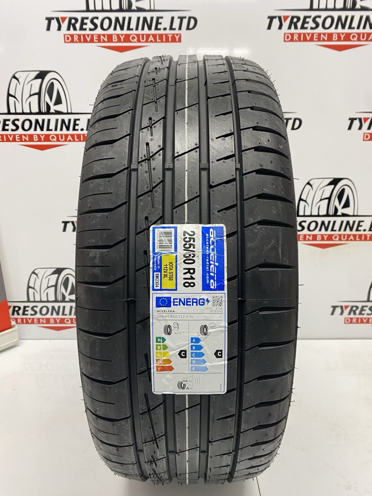 1 X 255 60 18 ACCELERA 112V XL 255/60R18 BRAND NEW  TYRE 2556018