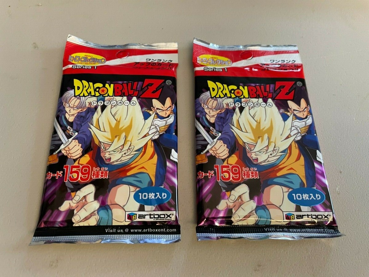 2 / 1999 Dragonball Z Series 1 Japanese booster pack