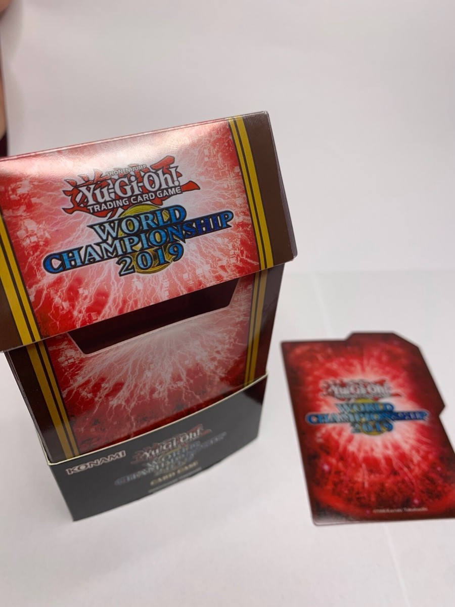 遊戯王 WORLD CHAMPIONSHIP 2019 YUGIOH! WORLD CHAMPIONSHIP 2019 ENVELOPE SEALED WITH CASE