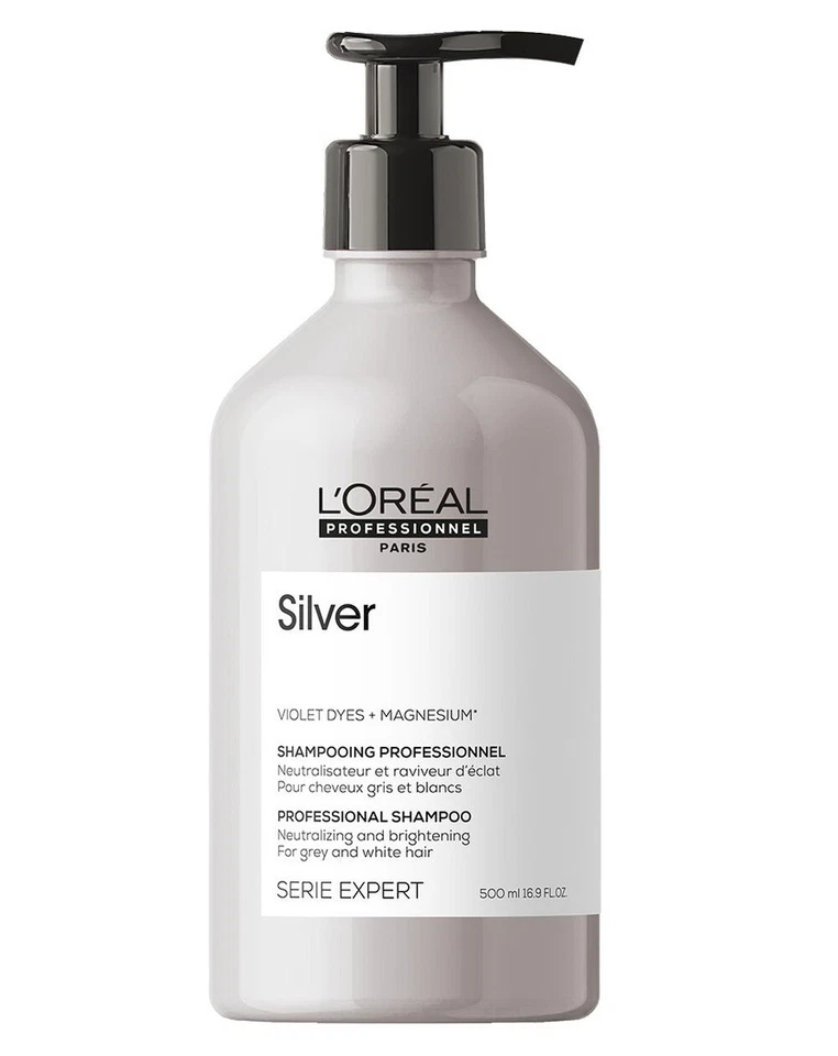 Loreal Professional Serie Expert Violet Dyes + Magnesium Silver Shampoo 500 ml