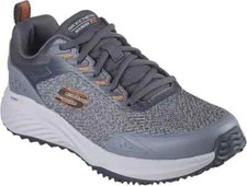 Men's Skechers Shoes Sport Gray Comfort Walk Air Memory Foam Casual Soft 232783