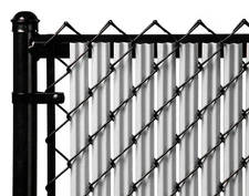 Privacy Slats For Chain Link Fence Single Wall Ridged® Bottom Lock
