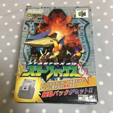 Used 1997 Nintendo Star Fox 64 Rumble Pak Set Nintendo 64 Shooter Retro Japan 