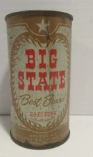 Vintage Beer Can Big State 12oz Flat Top Tivoli Brewing Co Denver CO