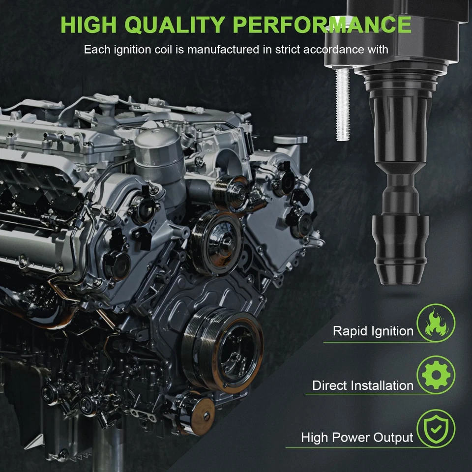 4 For 2012 2013 2014 Chevrolet Orlando 2.4L L4 Ignition Coil & Spark Plug - Image 2 of 4