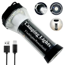 MaximalPower LED Camping Lantern Flashlight Powerbank for Camping Emergency