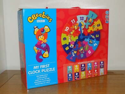 Cbeebies Meine erste Uhr Puzzle-BRANDNEU